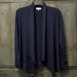 Michael Star Draped Waterfall Cardigan Sweater, Size XSMALL, NWOT